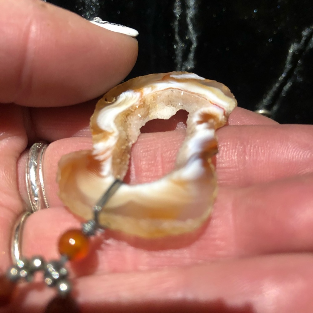 Geode necklace - Picture 4 of 4